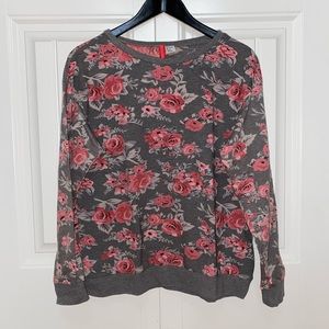 H&M rose oversized sweater